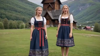 Дикая оргия с большими чёрными членами на ферме — жарче некуда